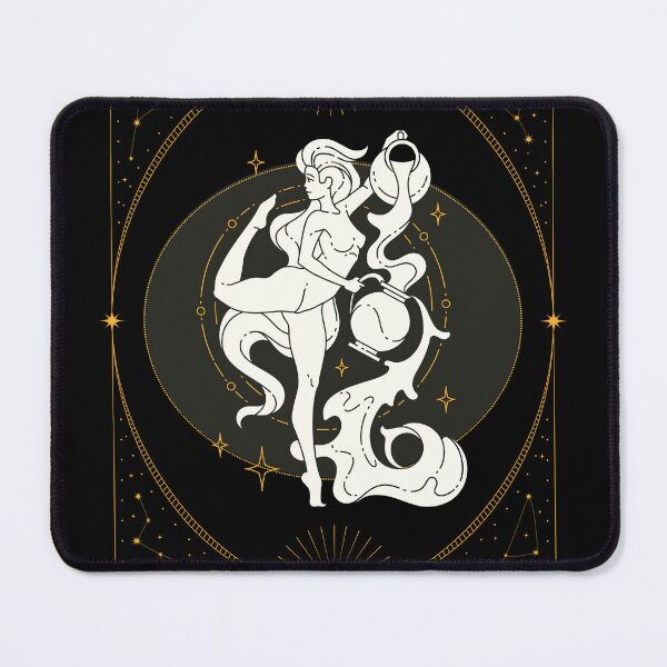Item preview, Zodiac Female Aquarius designed and sold by MonochromeEcho.
