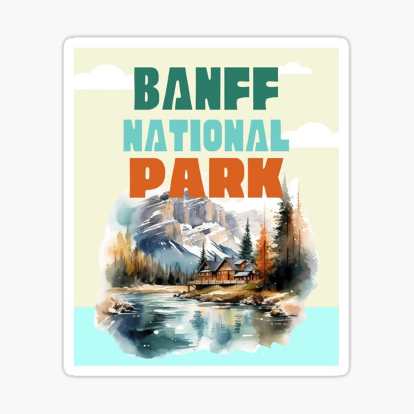 Banff National Park Sticker