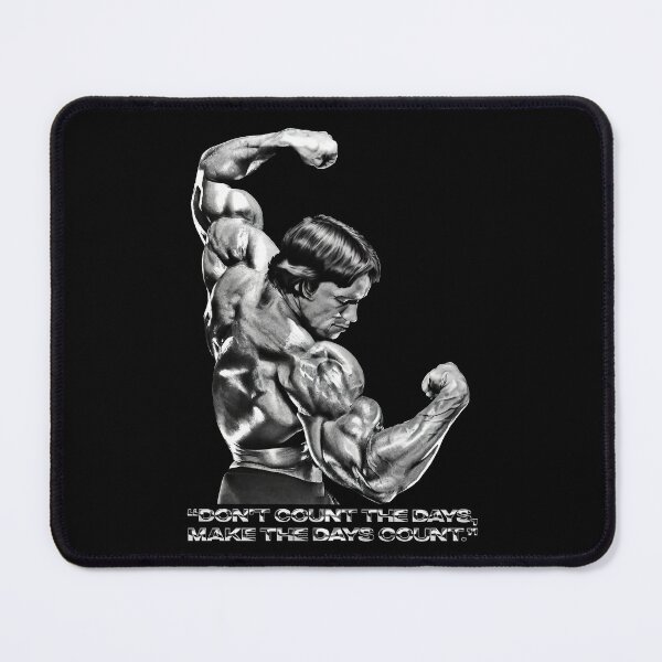 Item preview, Stoic Quote “Don't count the days, make the days count.” Arnold Schwarzenegger Fan art designed and sold by HuzaifaNaveedh.