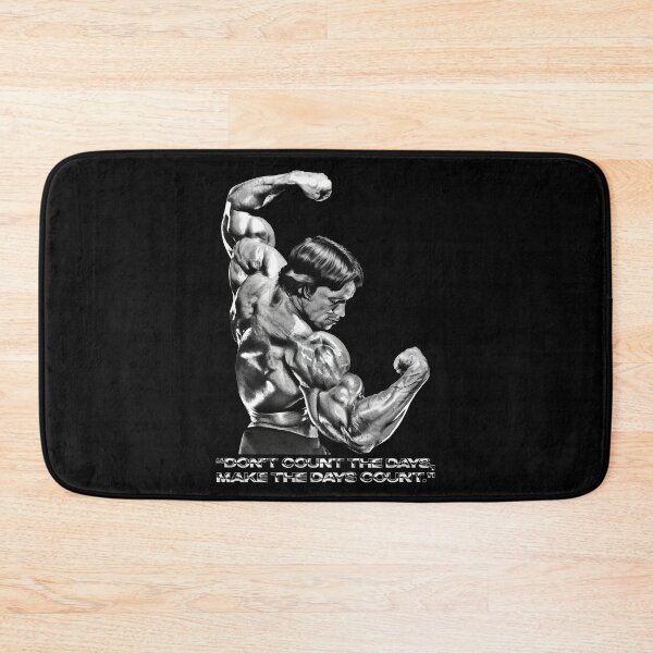 Item preview, Stoic Quote “Don't count the days, make the days count.” Arnold Schwarzenegger Fan art designed and sold by HuzaifaNaveedh.