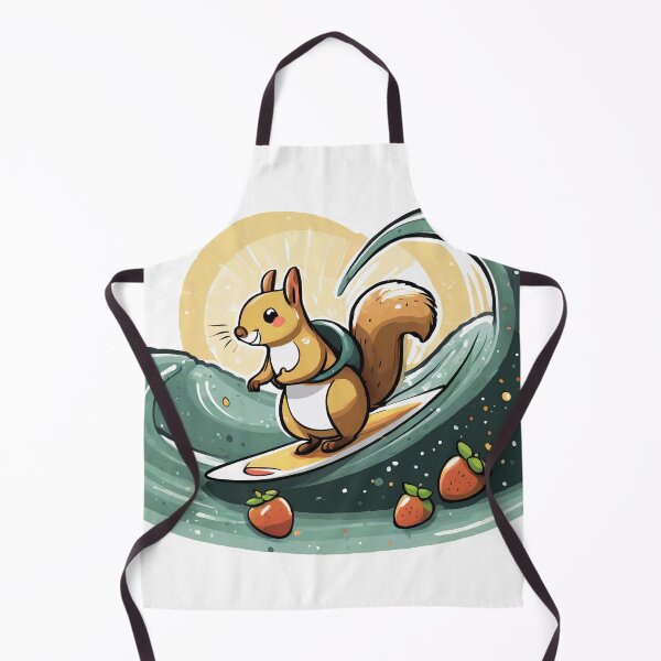 Item preview, Playful Squirrel Surfer designed and sold by omerfdln34.
