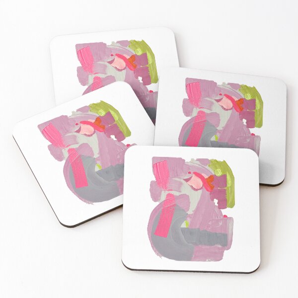 Item preview, Pink Abstract Painting designed and sold by Brandon Anschultz.