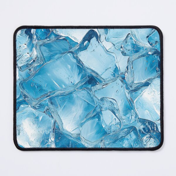 Item preview, Crystalline Chill - Ice Cube Mosaic Art designed and sold by Sir Meow Meow.