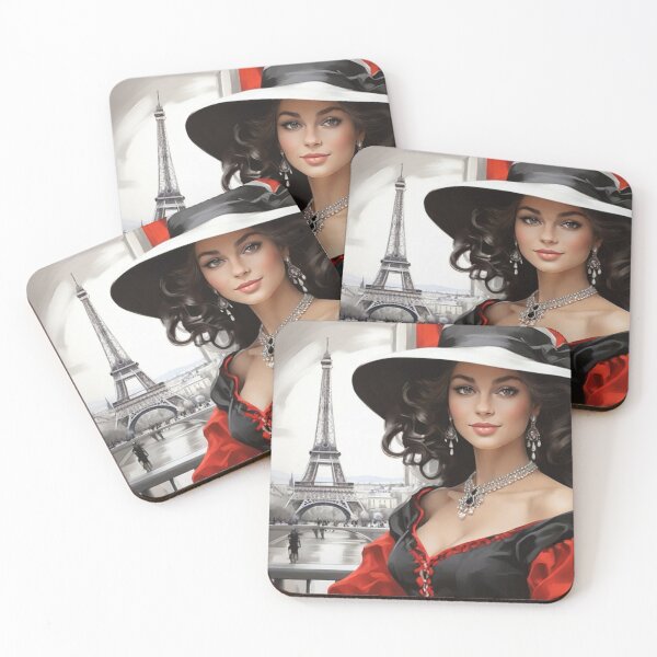 Item preview, Portrait of a French Victorian Woman designed and sold by Cloe Dauplais.