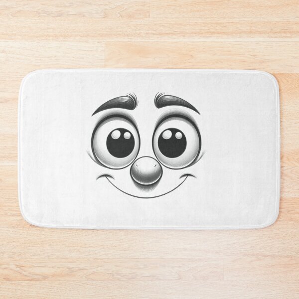 Item preview, Cheerful Whimsy The Art of Playful Expressions Cheerful Doodles A Funny and Simple Smile Sketch designed and sold by irek07.
