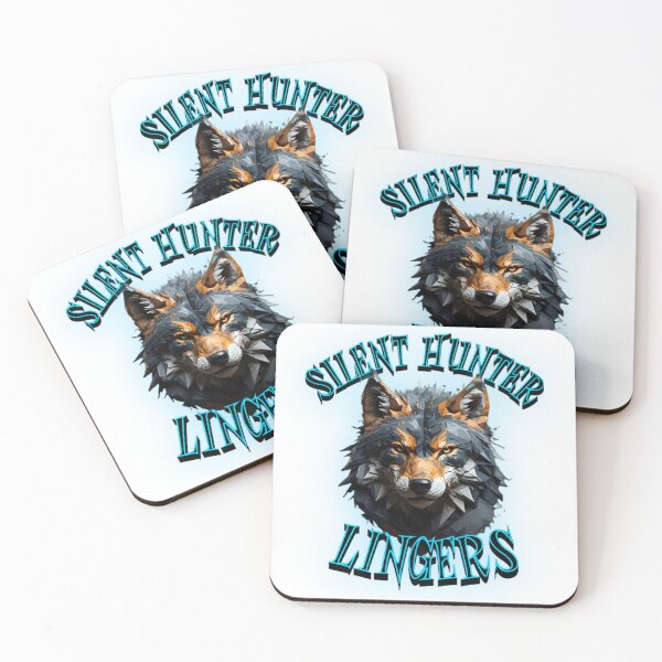 Item preview, Silent Hunter Lingers / Lone Wolf Motivation designed and sold by PolygonPinnacle.