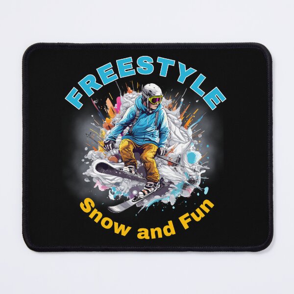 Item preview, Freestyle Snow and Fun - extreme sport ski gift designed and sold by LeShopdeMus.