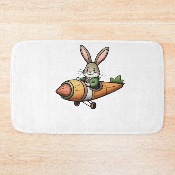 Item preview, Bunny Carrot Plane Pilot designed and sold by omerfdln34.