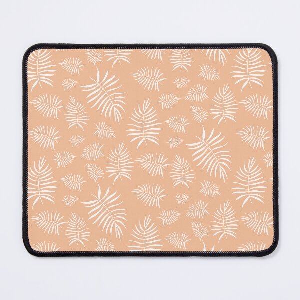 Item preview, Peach Palm Leaves Style Pattern designed and sold by Aeterna Prints.