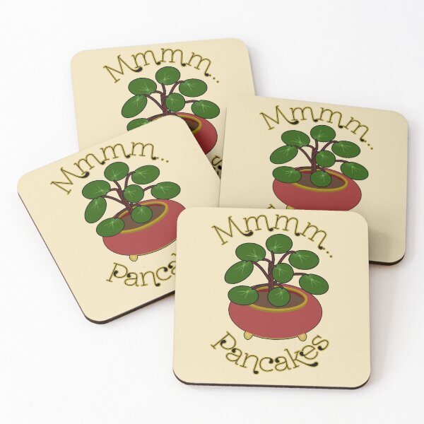 Item preview, "Mmmm...Pancakes" cartoon plant joke designed and sold by meldra.