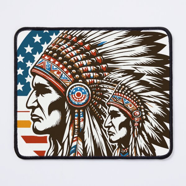 Item preview, Stylized Native American Indian Headdress designed and sold by elmartdesign.