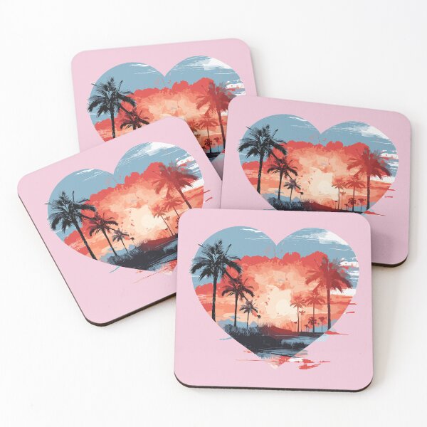 Item preview, Vintage Island Heart  designed and sold by Inspilab-Arts.
