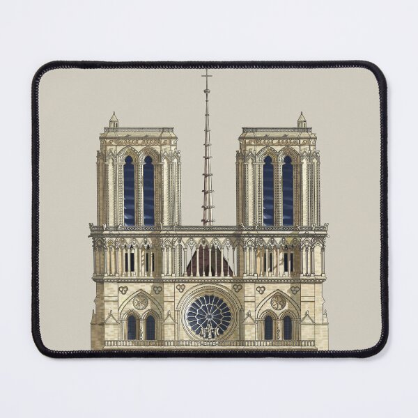 Aperçu de l'œuvre Notre Dame de Paris créée et vendue par pumpkinprint.
