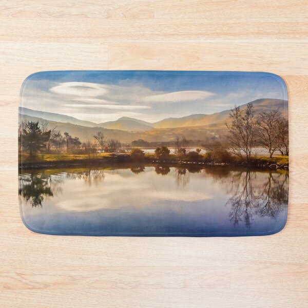 Item preview, Winter Reflections Padarn Lake Llanberis  designed and sold by AJEvans.