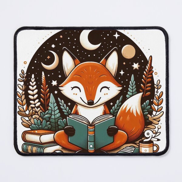 Item preview, cute fox designed and sold by Greydate.