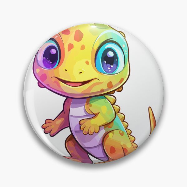 Item preview, multi-coloured lizard Sticker designed and sold by Chr002.