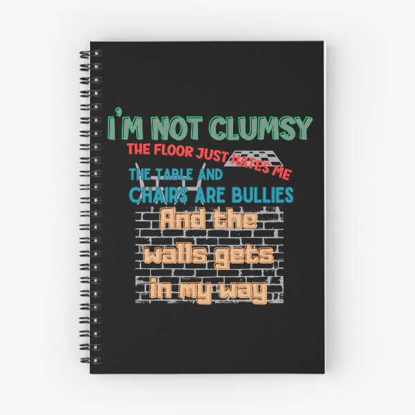 Item preview, I'm not clumsy funny t-shirt designed and sold by THISisIT-eshop.