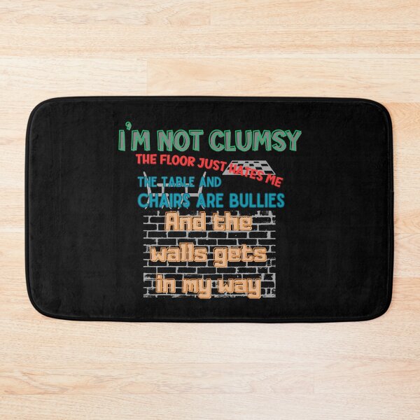 Item preview, I'm not clumsy funny t-shirt designed and sold by THISisIT-eshop.