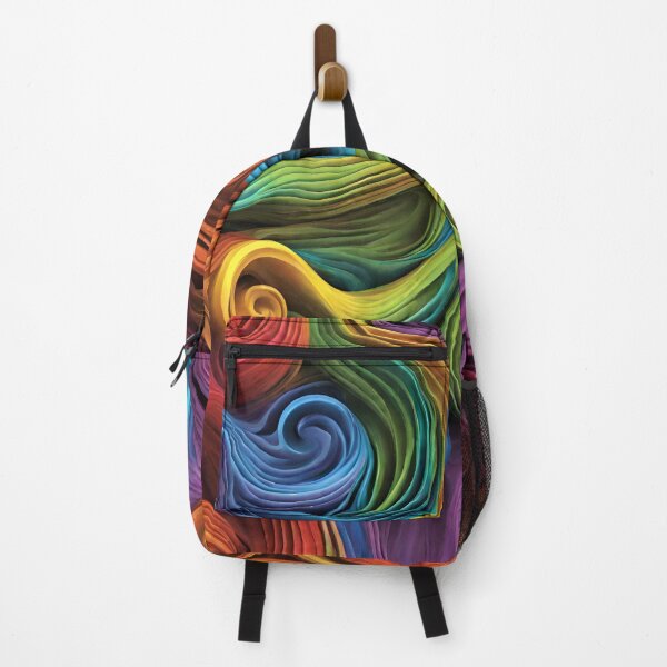 Item preview,  Twisted colorful pattern designed and sold by SweetRossel.