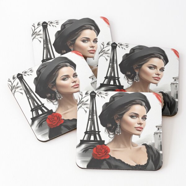 Item preview, Portrait of a French Woman in the 1950s designed and sold by Cloe Dauplais.