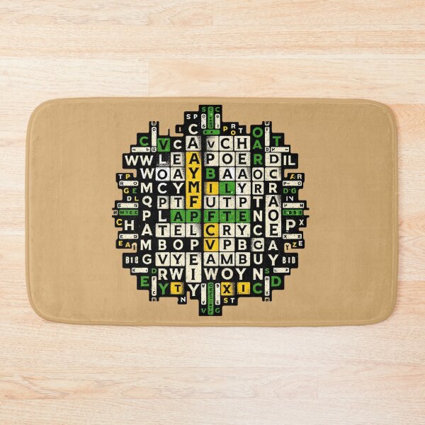 Item preview, "Wordle Circuit Brain Teaser Art" designed and sold by ChromaticBlend.