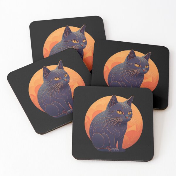 Item preview, lovely cat designed and sold by cuatrilenio.