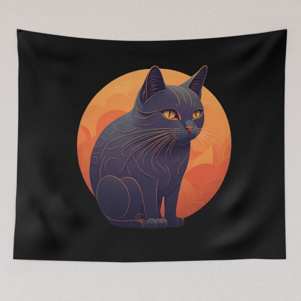 Item preview, lovely cat designed and sold by cuatrilenio.
