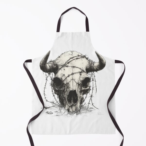 Item preview, Bull Skull grunge designed and sold by crazycowboy557.