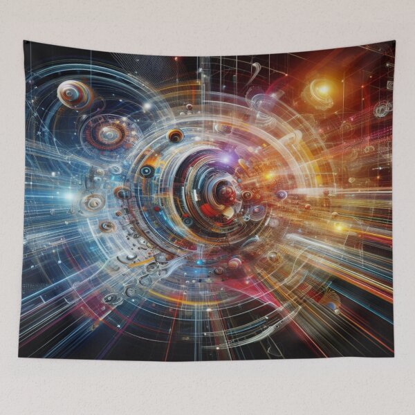 Item preview, Cosmic Whirlwind, A Symphony of Light and Technology designed and sold by Lyavalio.
