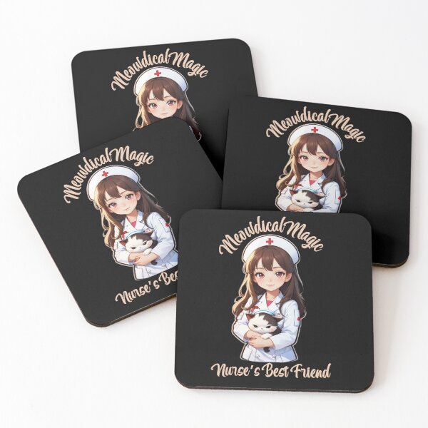 Item preview, Meowdical magic nurse's best friend t-shirt designed and sold by THISisIT-eshop.