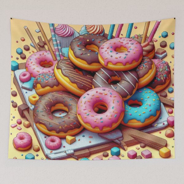 Item preview, Happy donuts designed and sold by Amohamad.