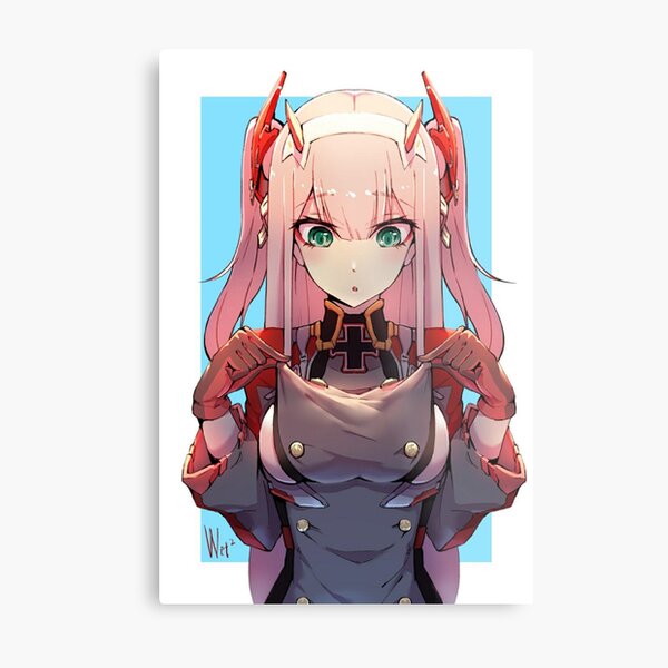 Darling in the FRANXX - Zero Two Metal Print