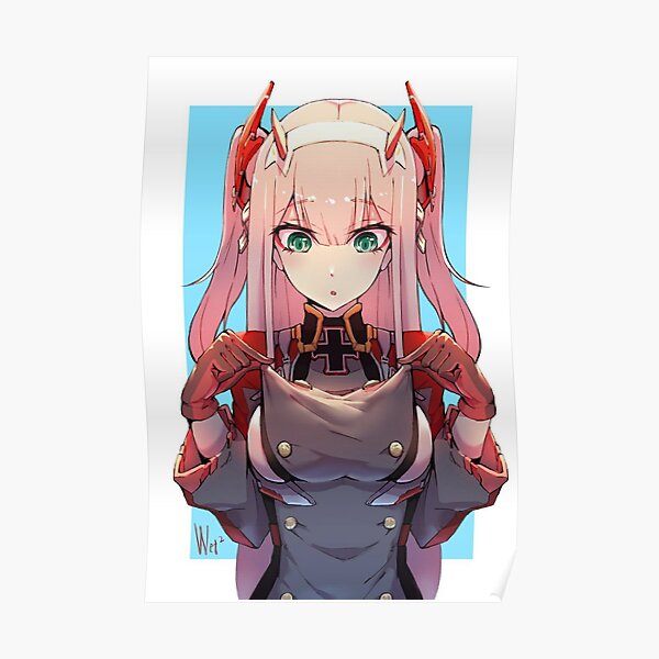 Zero Two Posters Redbubble