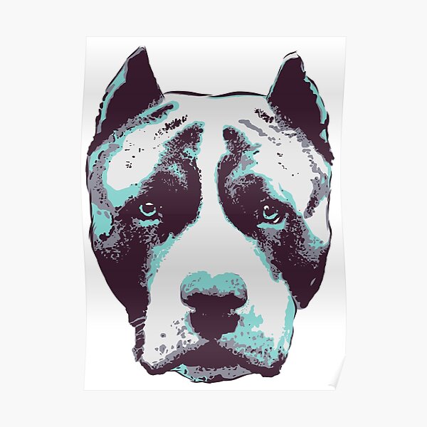 Bull Breeds Posters Redbubble