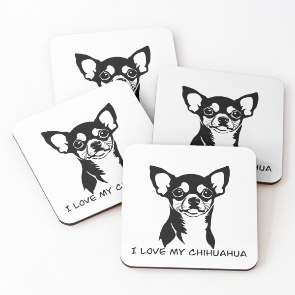 Item preview, I Love My Chihuahua  designed and sold by luckeyduckdesgs.