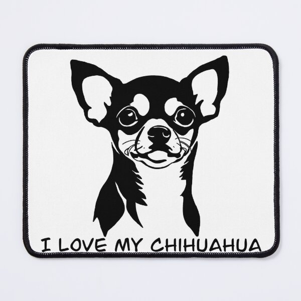 Item preview, I Love My Chihuahua  designed and sold by luckeyduckdesgs.