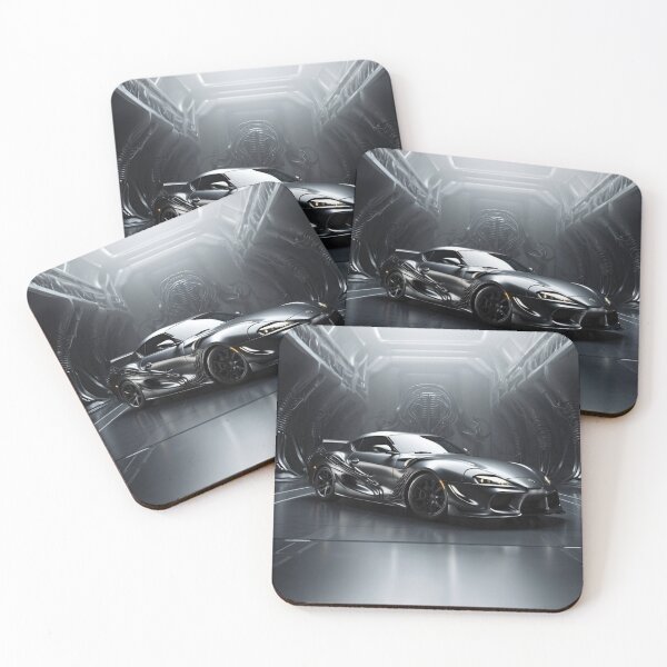 Item preview, Surreal Biomechanical Supra: Futuristic Speed and Power T-Shirt designed and sold by CAR LIFESTYLE  MAG.