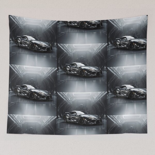 Item preview, Surreal Biomechanical Supra: Futuristic Speed and Power T-Shirt designed and sold by CAR LIFESTYLE  MAG.