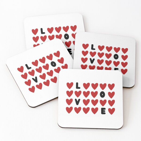 Artikelvorschau, Liebe rote Herzen, Valentinstag entworfen und verkauft von printmala.