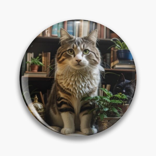 Item preview, Cat in a bookshelves designed and sold by diogogarmatz.