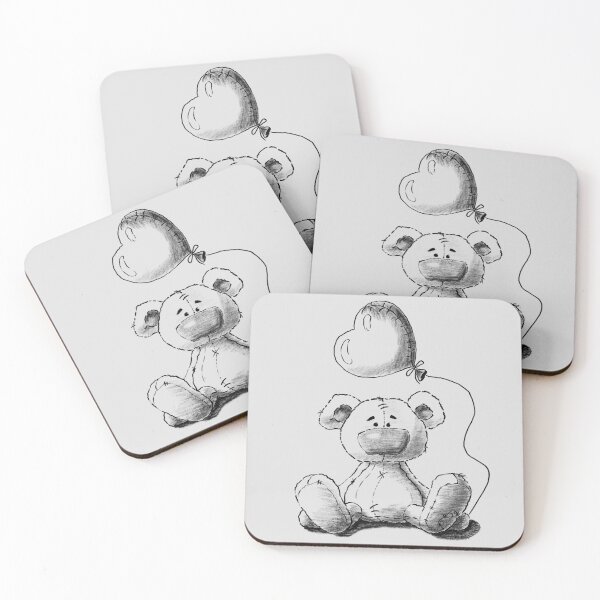 Item preview, Teddy bear with a balloon designed and sold by ArtbySvetik.