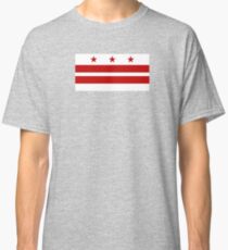 Flag of Washington DC Classic T-Shirt