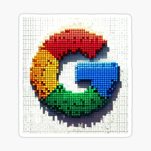 Item preview, Google 3D Pixel Art designed and sold by umi-allaround.