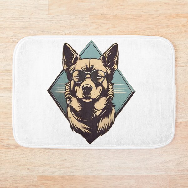 Item preview, A dog wearing glasses designed and sold by AMGAtlantis.