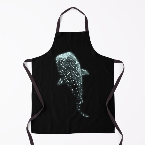 Item preview, Glowing Blue Neon Whale Shark Optical illusion designed and sold by lachataigne.