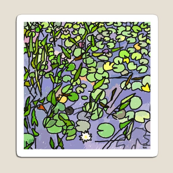 Paul Smith's Lily Pads No5 Magnet