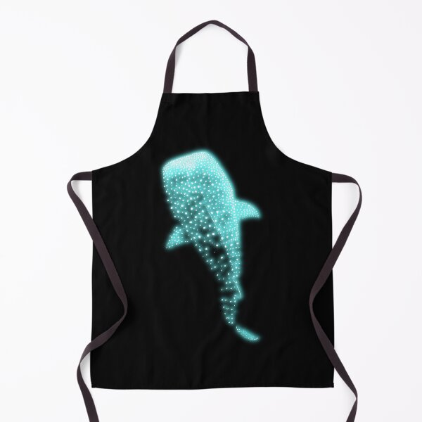Item preview, Glowing Blue Neon Whale Shark Optical illusion designed and sold by lachataigne.
