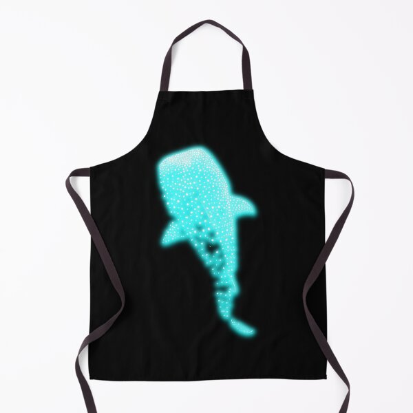 Item preview, Glowing Blue Neon Whale Shark Optical illusion designed and sold by lachataigne.