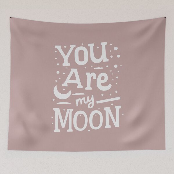 Item preview, You Are My Moon” Celestial Love " designed and sold by QuantaPixel.