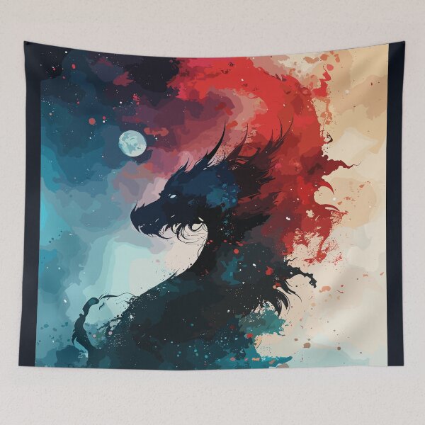 Item preview, Galactic dragon deity designed and sold by etherElric.